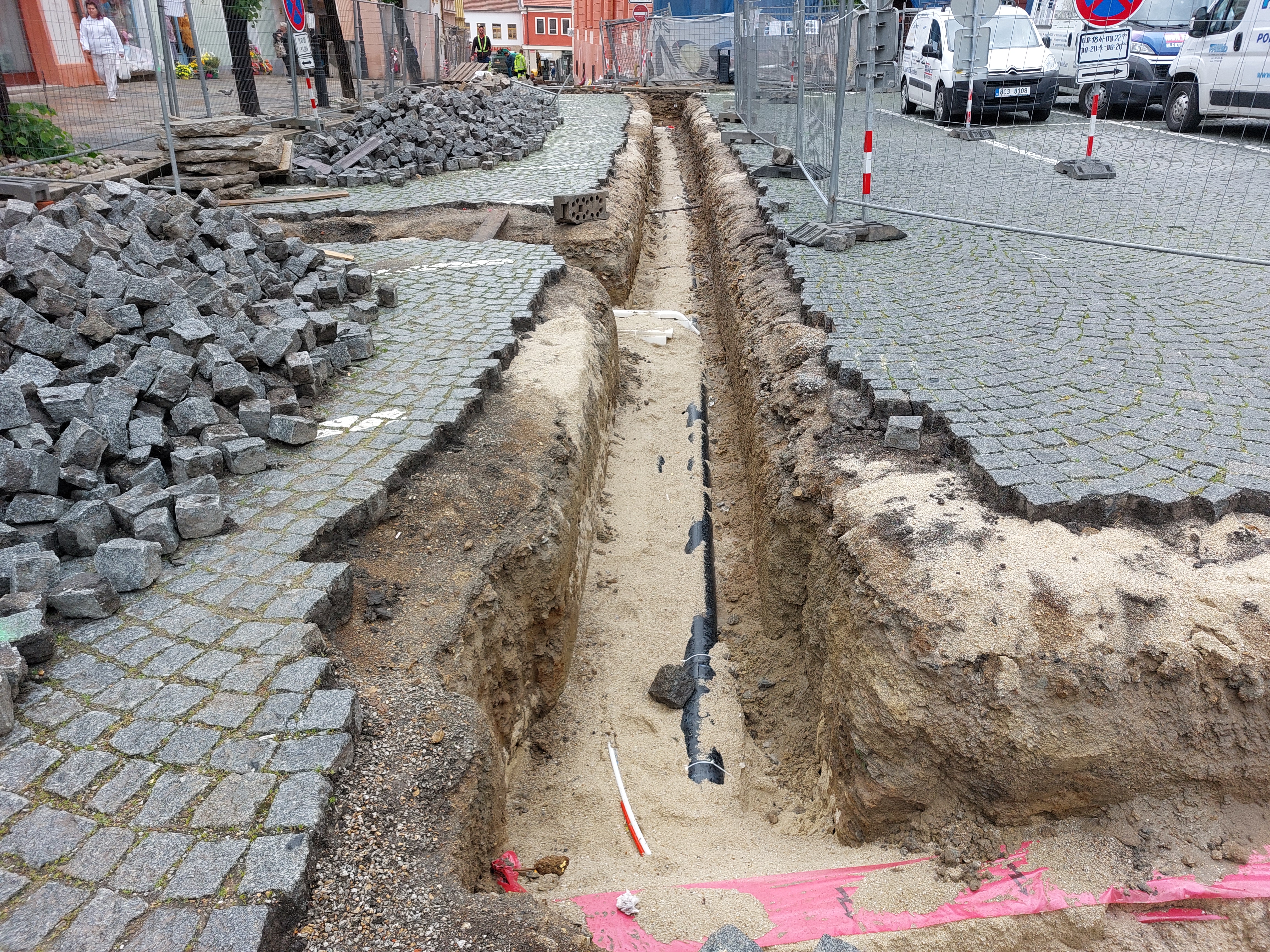 Horkovod Alšovo náměstí