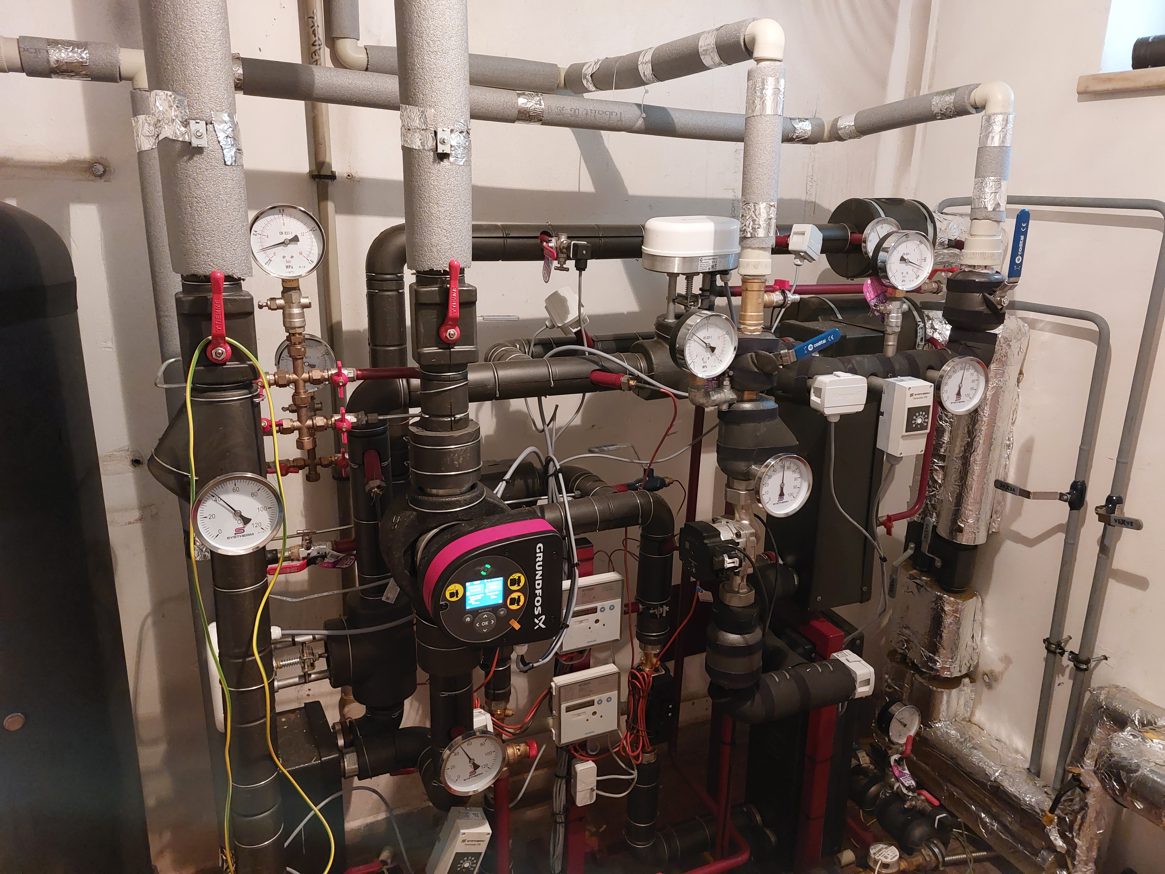 Horkovod Alšovo náměstí